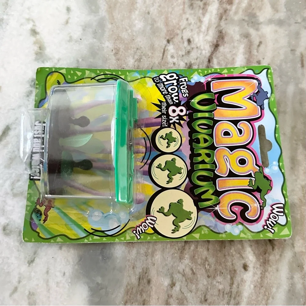 Magic Vivarium Growing Frogs Toy